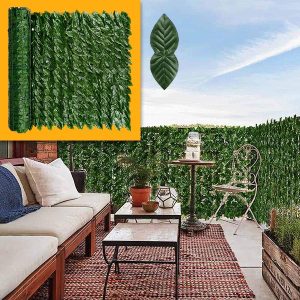 Panel ze sztucznych liści chroniący prywatność | LEAFPANEL