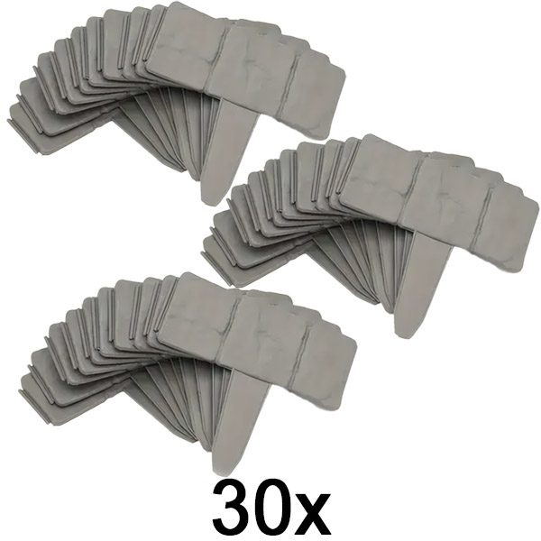 3x Kamienne obrzeże ogrodowe (10 szt.) | MINIFENCE